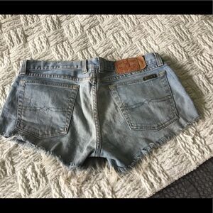 Women's Blue Denim Shorts